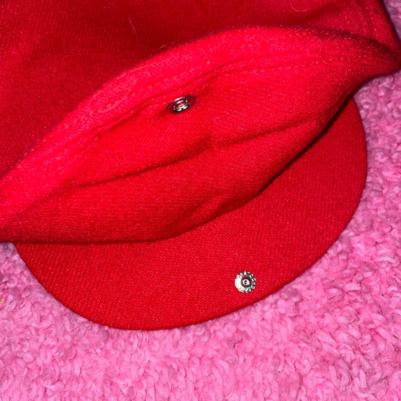 Budweiser Rare Vintage Hat Cap Golf Paperboy Beer SnapBack Anheuser-Busch 80s - Picture 2 of 5